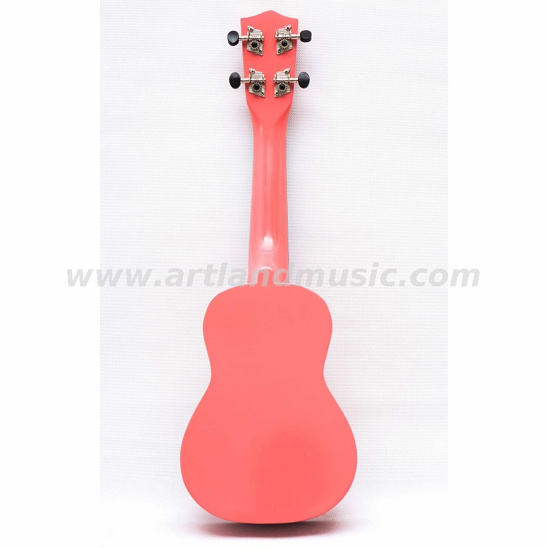 4 Strings Colorful Ukulele (UKS200)-Pink