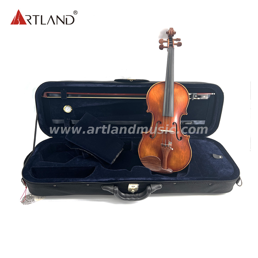 Moderate Violin With Antique And Varnish And Rosweood Fitting (MV140Q)