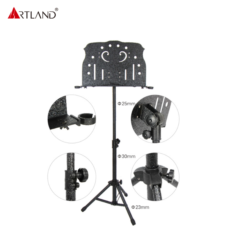 Professional Music Sheet Stand Can Put Microphone(MS540)