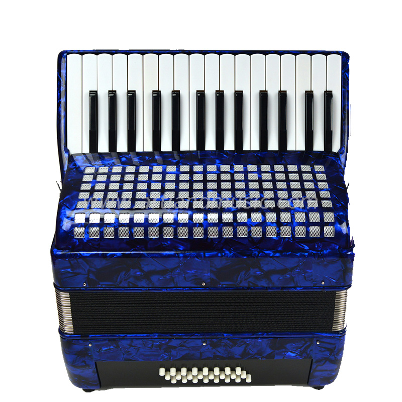 30 Keys 24 Bass Piano Accordion Blue (AT3024-A)