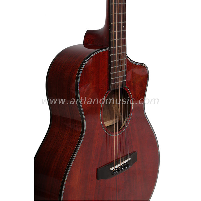 Solid Mahogany Top & Back Acoustic Guitar (AG4188C)