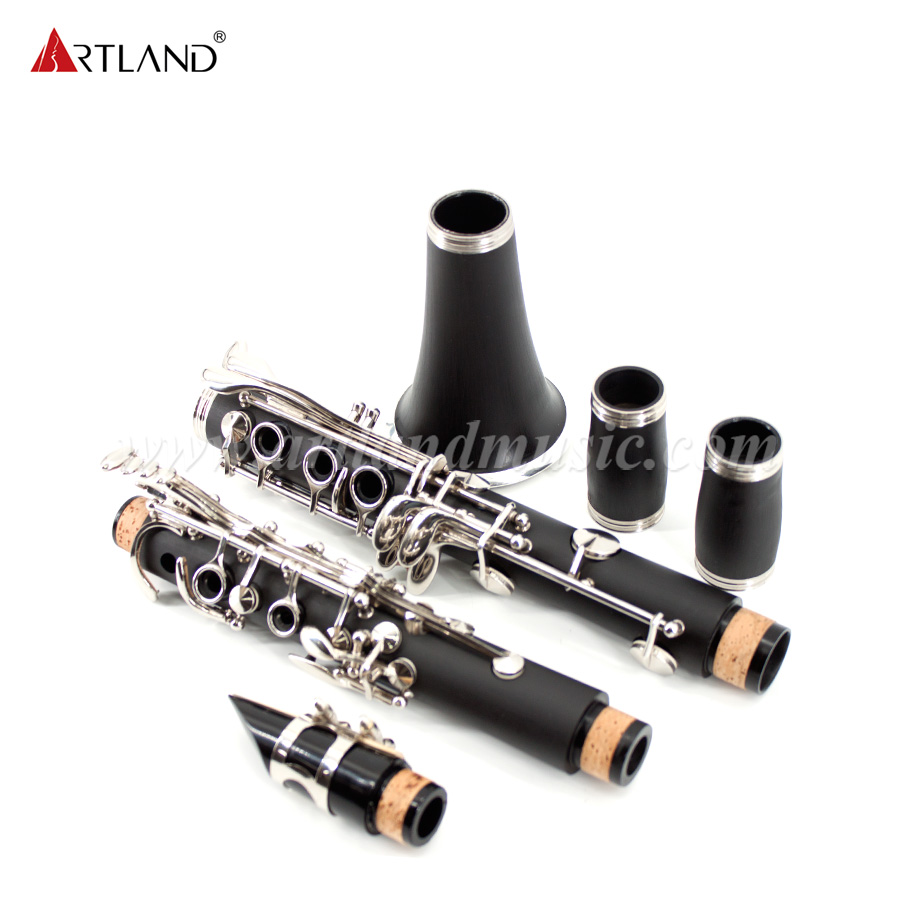 Clarinet with Bakelite Tube Body & 17K Bb Key (ACL500)