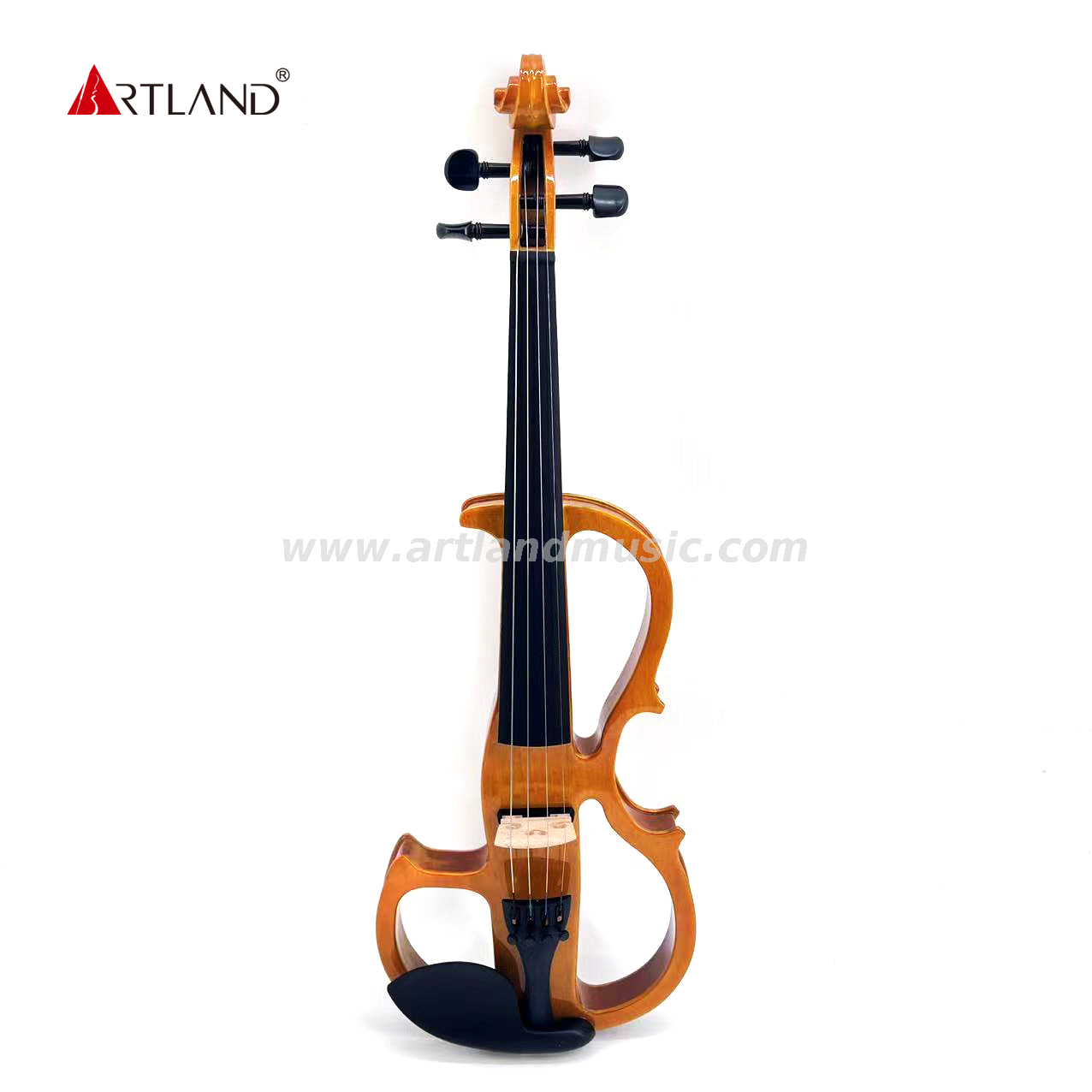 Solid Body Electric Violin With Case,Earphone,Bow (EV002)