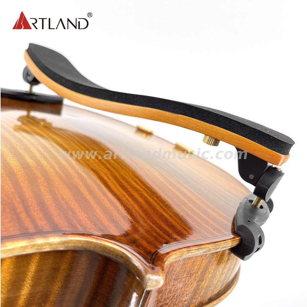  Wood Violin Shoulder Rest With Flame (AE037)