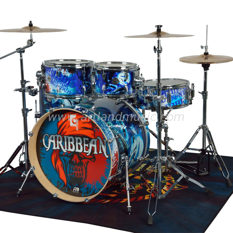 5PCS Drum Set/Drum Kit with Drum Stick (ADK300) High Grade