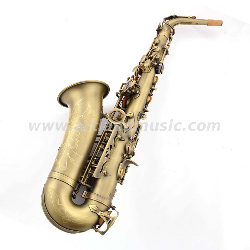 Bronze color finish Antique Alto Saxophone (AAS5506B)