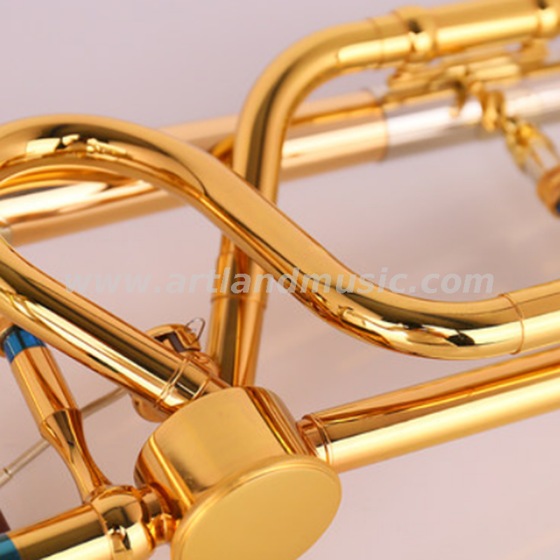Bb/F Gold Lacquer Trombone (AT990)