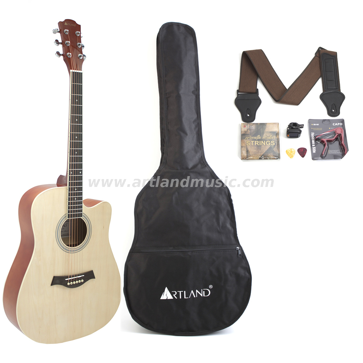 41'' Linden Top Back&Side Acoustic Guitar (AG4110)