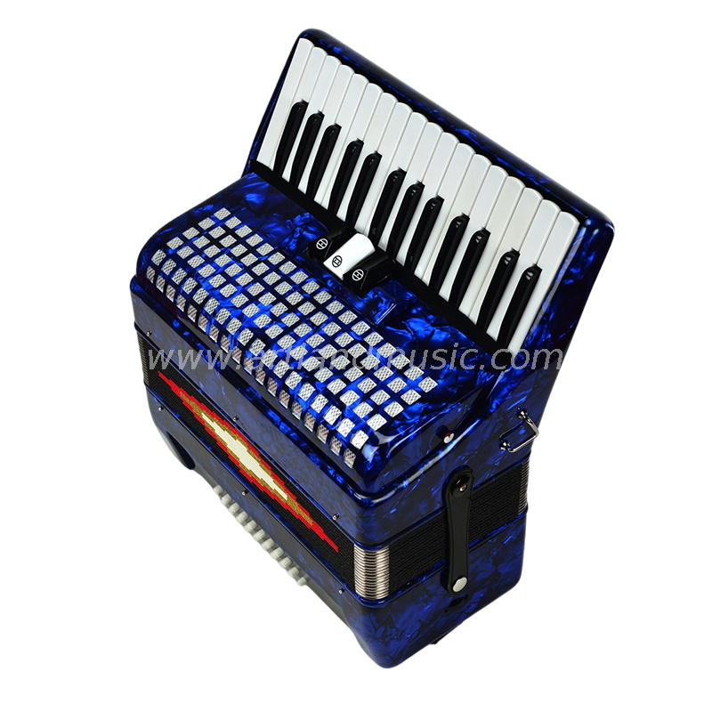 30 Keys 32 Bass Piano Accordion Blue (AT3032-B) 3 Chorus