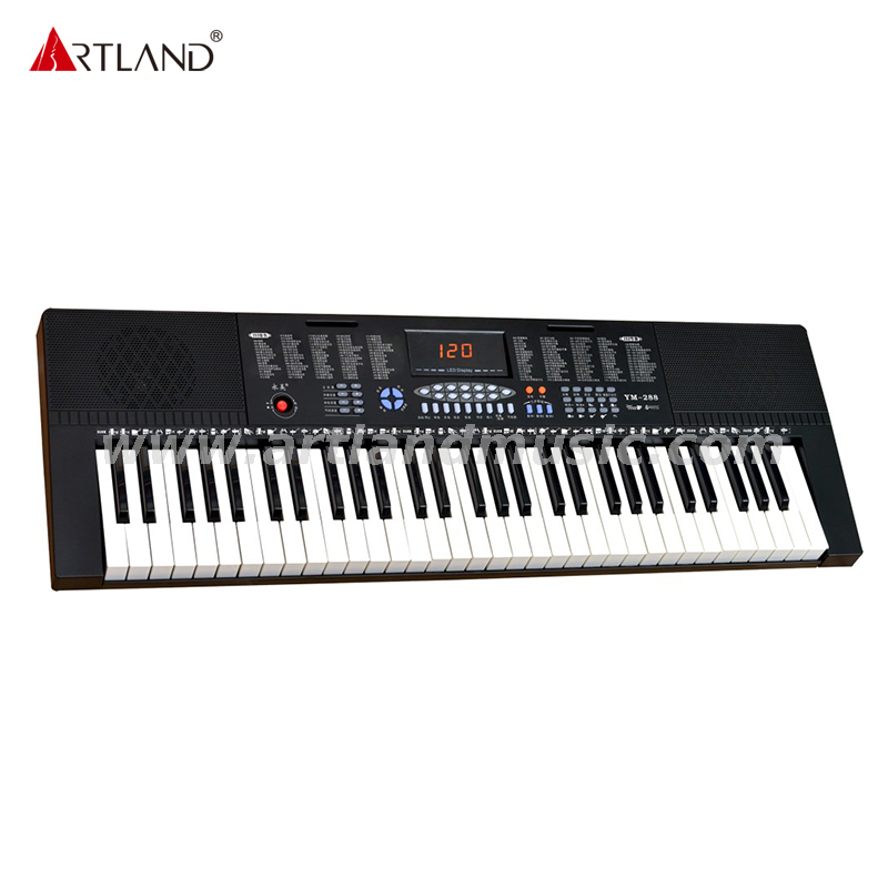 61 Piano Styled Keys/LED Display Electronic Keyboard YM-288
